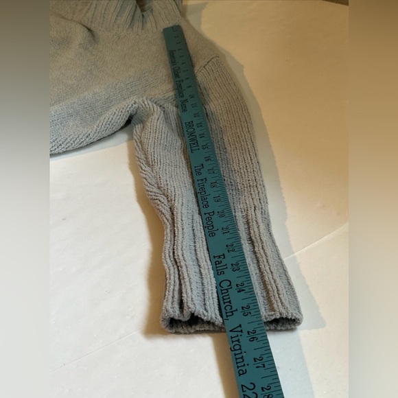 Philosophy High Neck Gray Knit Sweater Size Large - Picture 7 of 10